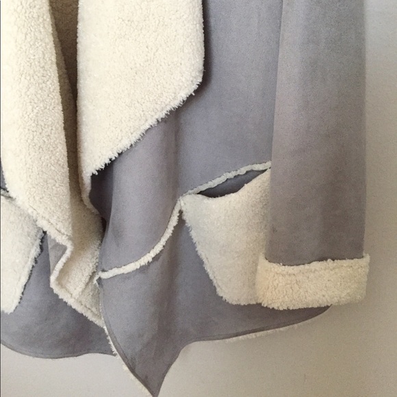 Shearling winter coat - Picture 4 of 8